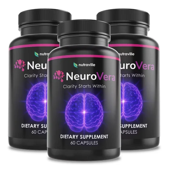 NeuroVera supplement 3-bottle package, 90-day supply